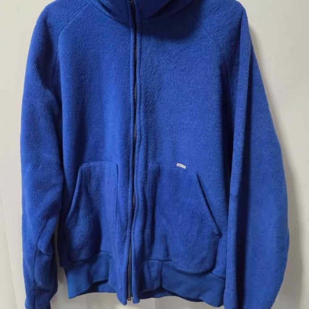 Carhartt Full Zip Fleece Jacket Blue - Men's 2XL